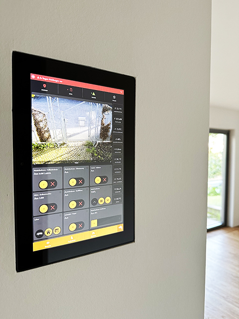 poe tablet instllaed finish