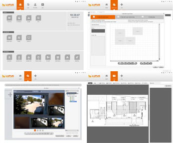 Moderne und intuitive IP Kamera Software