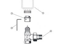 LUPUSEC Adapter Danfoss ra-valve