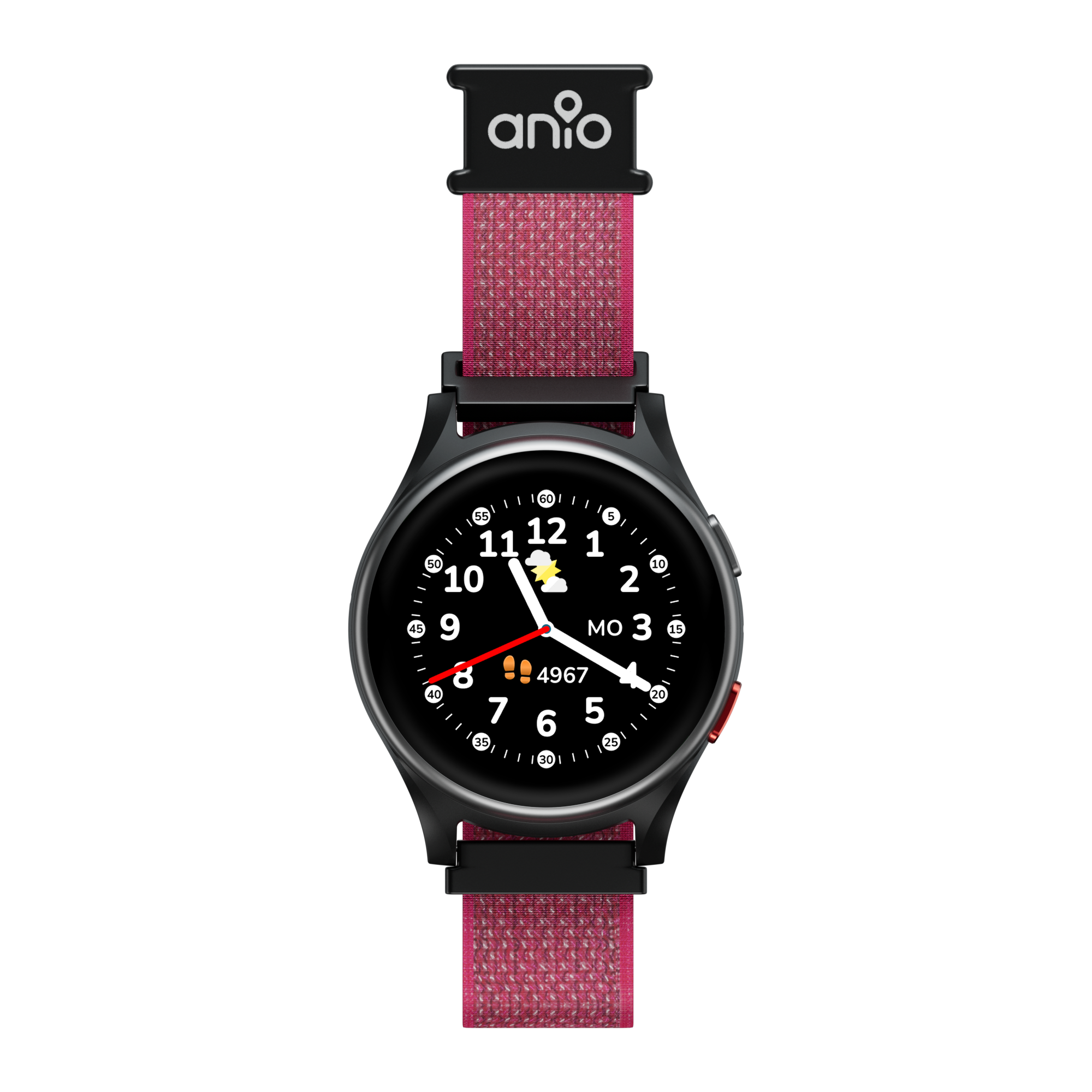 ANIO 6 Smartwatch fr Kinder (Hibiskus)