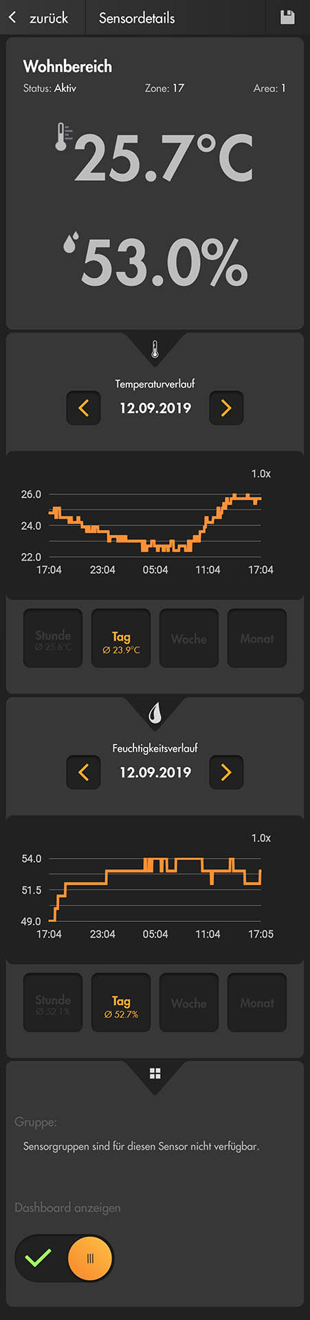 Small ZigBee Temperatursensor