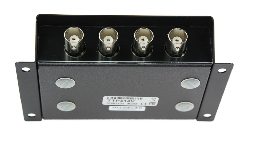 Balun (pair) for four analogue cameras